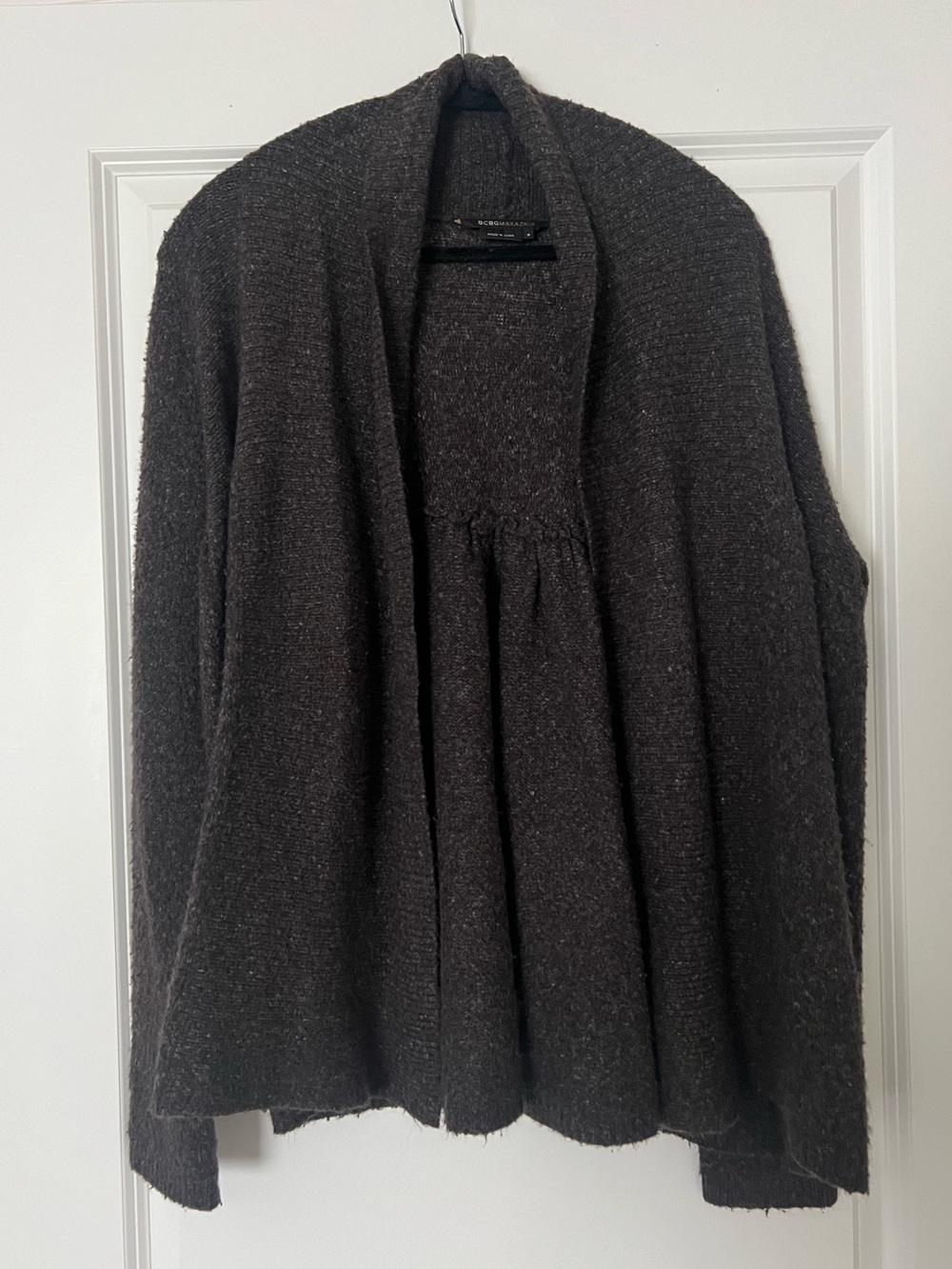BCBGMAXAZRIA Brown Sweater Cardigan